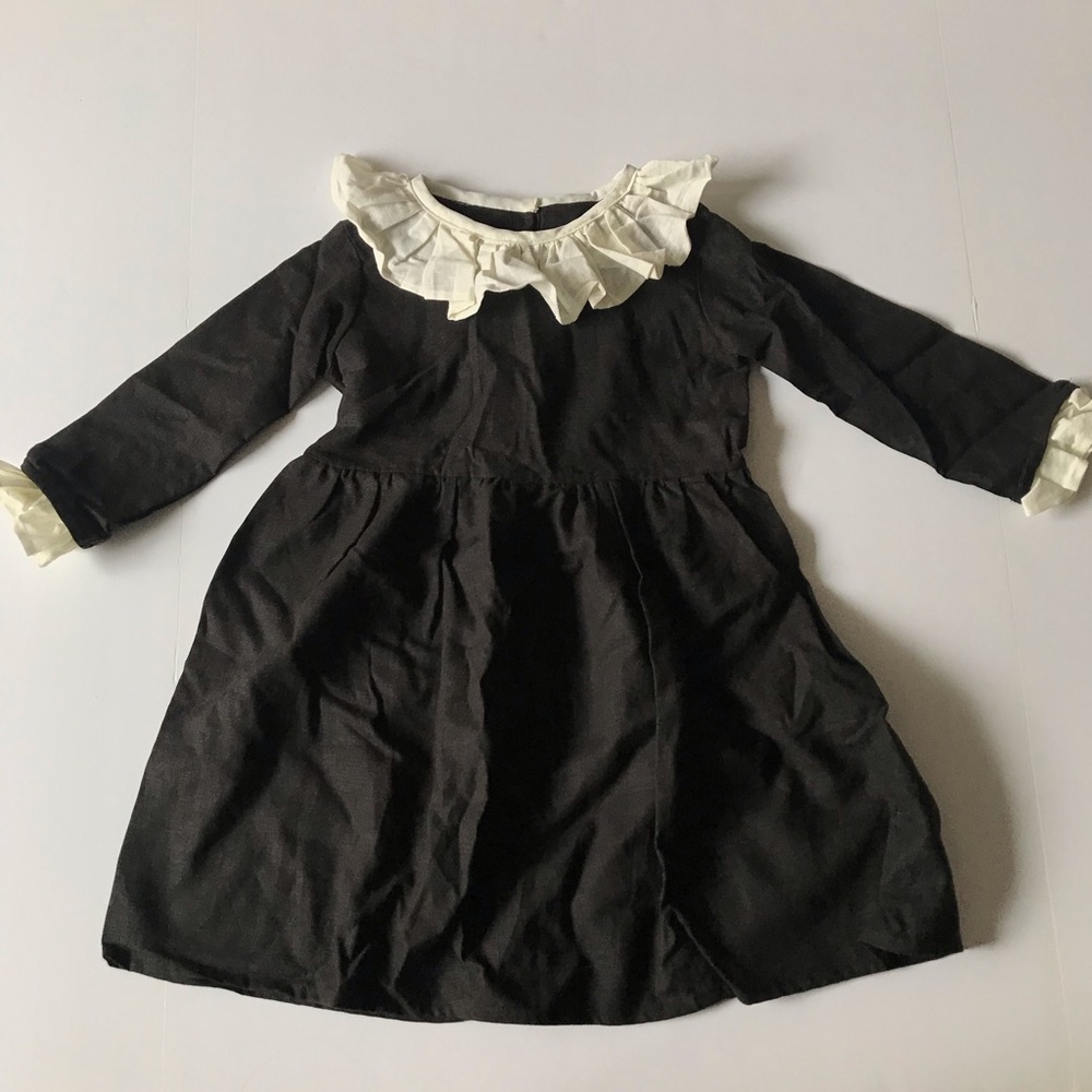 Handmade linen dress - size 4